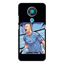 Чехлы с принтом для Nokia 3.4 Футболист – гол Эрлинг Холланд