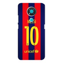 Чохли Мессі для Nokia 3.4 (AlphaPrint) (Messi Barca 10)