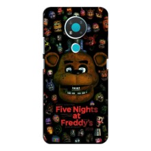 Чехлы Пять ночей с Фредди для Нокиа 3.4 (Freddy)