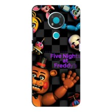 Чохли П'ять ночей з Фредді для Нокіа 3.4 (Freddy's)