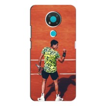Чохли з прінтом Спортивна тематика для Nokia 3.4 – Алькарас Тенісист