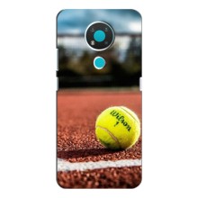 Чехлы с принтом Спортивная тематика для Nokia 3.4 (Теннисный корт)
