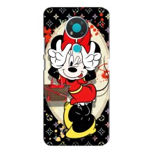 Чехол Disney Mouse Nokia 3.4 (PREMIUMPrint) – Минни peace