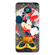 Чехол Disney Mouse Nokia 3.4 (PREMIUMPrint) – Minni с бантиком