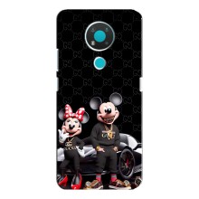 Чехол Disney Mouse Nokia 3.4 (PREMIUMPrint) – Семья Маусов