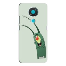Чехол с картинкой "Одноглазый Планктон" на Nokia 3.4 – Милый Планктон
