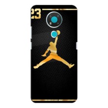 Силіконовый Чохол Nike Air Jordan на Нокіа 3.4 (Джордан 23)