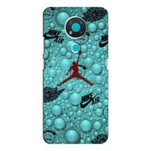 Силіконовый Чохол Nike Air Jordan на Нокіа 3.4 (Джордан Найк)