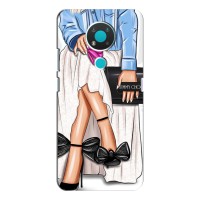 Силиконовый Чехол на Nokia 3.4 с картинкой Стильных Девушек – Мода