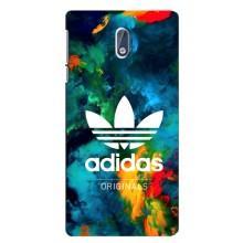 Чехлы Адидас для Nokia 3 (AlphaPrint) (Яркий Адидас)