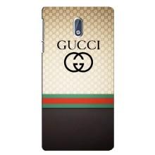 Чехлы ГУЧЧИ для Нокиа 3 (AlphaPrint) (GUCCI стиль)