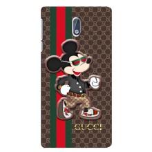 Чехлы ГУЧЧИ для Нокиа 3 (AlphaPrint) (Маус Гуччи)