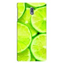 Чехлы с Фруктами для Nokia 3 (VPrint) (Лайм)
