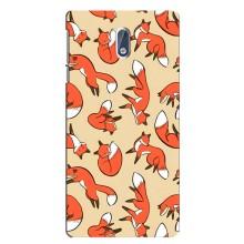 Чехлы с картинкой Лисички для Nokia 3 (VPrint) (Лисички)