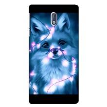 Чехлы с картинкой Лисички для Nokia 3 (VPrint) (Яркая лисичка)