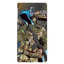 Чехлы с картинкой ЗСУ для Nokia 3 (AlphaPrint) – Воин ВСУ