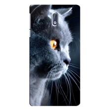 Чехлы с Котиками для Nokia 3 (VPrint) (Серый Кот)