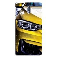 Чехлы с Машинами на Нокиа 3 (VPrint) (Желтая машина)