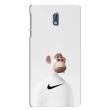 Чехлы с Обезьянами NFT для Nokia 3 (AlphaPrint) (обезьяна NFT Nike)