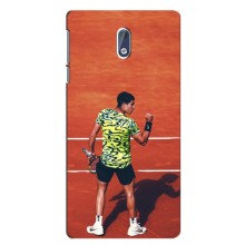 Чехлы с принтом Спортивная тематика для Nokia 3 (Алькарас Теннисист)