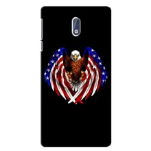 Чехол Флаг USA для Nokia 3 – Крылья США