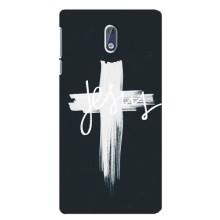 Чехол для Nokia 3 (AlphaPrint) - (Христианские) (Иисус)