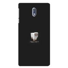 Чехол Майнкрафт на Nokia 3 (AlphaPrint) Minecraft (Овечка Майнкрафт)