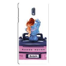 Чехол с печатью для Nokia 3 - (Мода) (AlphaPrint) (На машине)