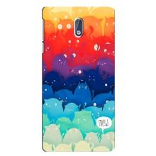 Чехол на Нокиа 3 с Котами (VPrint) (Mew)