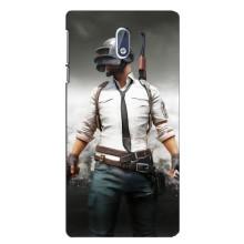 Чехол PUBG для Нокиа 3 (AlphaPrint) (Пабг мен)