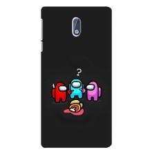 Чехол Амонг Ас для Nokia 3 (AlphaPrint) (Импостер)