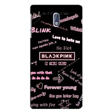 Чехол с музыкальной группой для Nokia 3 (BLACKPINK)