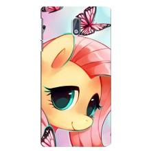 Чехол для Нокиа 3 - (Единорожки - Новинки) (AlphaPrint) (Племя единорогов)