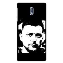 Чехол для Nokia 3 (AlphaPrint - с принтом Зеленского) – Зеленский АРТ