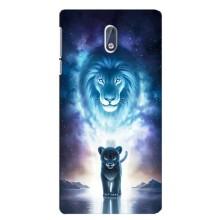 Чехол со Львом для Nokia 3 (VPrint) (Маленький лев)