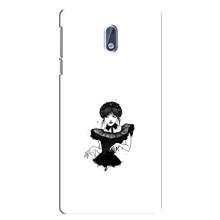 Чехлы Венсдей на Nokia 3 Уэнсдей (AlphaPrint) (танец Уэнздей)