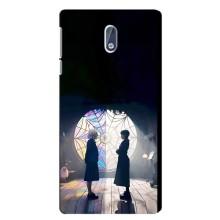 Чехлы Венсдей на Nokia 3 Уэнсдей (AlphaPrint) (Уэнздей и Инид)