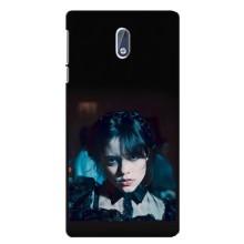 Чехлы Венсдей на Nokia 3 Уэнсдей (AlphaPrint) (взгляд Уэнздей)