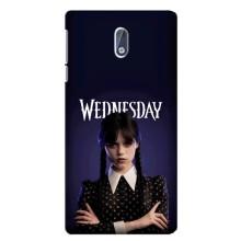 Чехлы Венсдей на Nokia 3 Уэнсдей (AlphaPrint) (Wednesday)