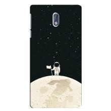 Космические Чехлы для Нокиа 3 (VPrint) (На луне)