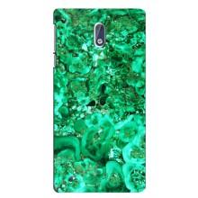 Мраморный чехол на Nokia 3 (VPrint) (Салатный Мрамор)