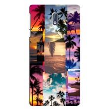 Силиконовый чехол с КАРТИНКАМИ лето для Nokia 3 (AlphaPrint) – Летний отпуск