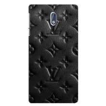 Текстурный Чехол Louis Vuitton для Нокиа 3 – Черный ЛВ