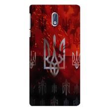 Украинские Чехлы для Nokia 3 с картинкой УПА (AlphaPrint) (ГЕРБ УПА)