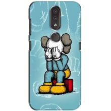 Чехлы для Nokia 4.2 - Bearbrick Louis Vuitton (PREMIUMPrint) (Плач Bearbrick)