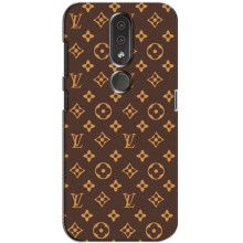 Чохли Луі Вітон для Nokia 4.2 (AlphaPrint - LOUIS VUITTON) (фон LOUIS VUITTON)