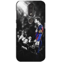 Чехлы Месси для Nokia 4.2 (AlphaPrint) (Lionel Messi)