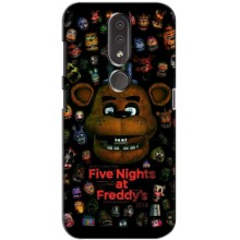 Чехлы Пять ночей с Фредди для Нокиа 4.2 – Freddy
