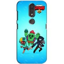 Чехлы Brawl Stars для Nokia 4.2 (AlphaPrint)
