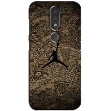 Чехлы для Nokia 4.2 - с картинкой JORDAN (AlphaPrint) – Logo Jordan